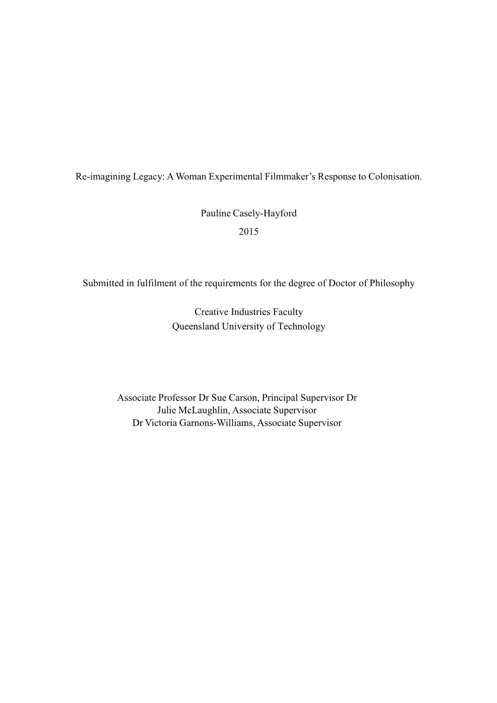 Pauline Casely-Hayford Thesis