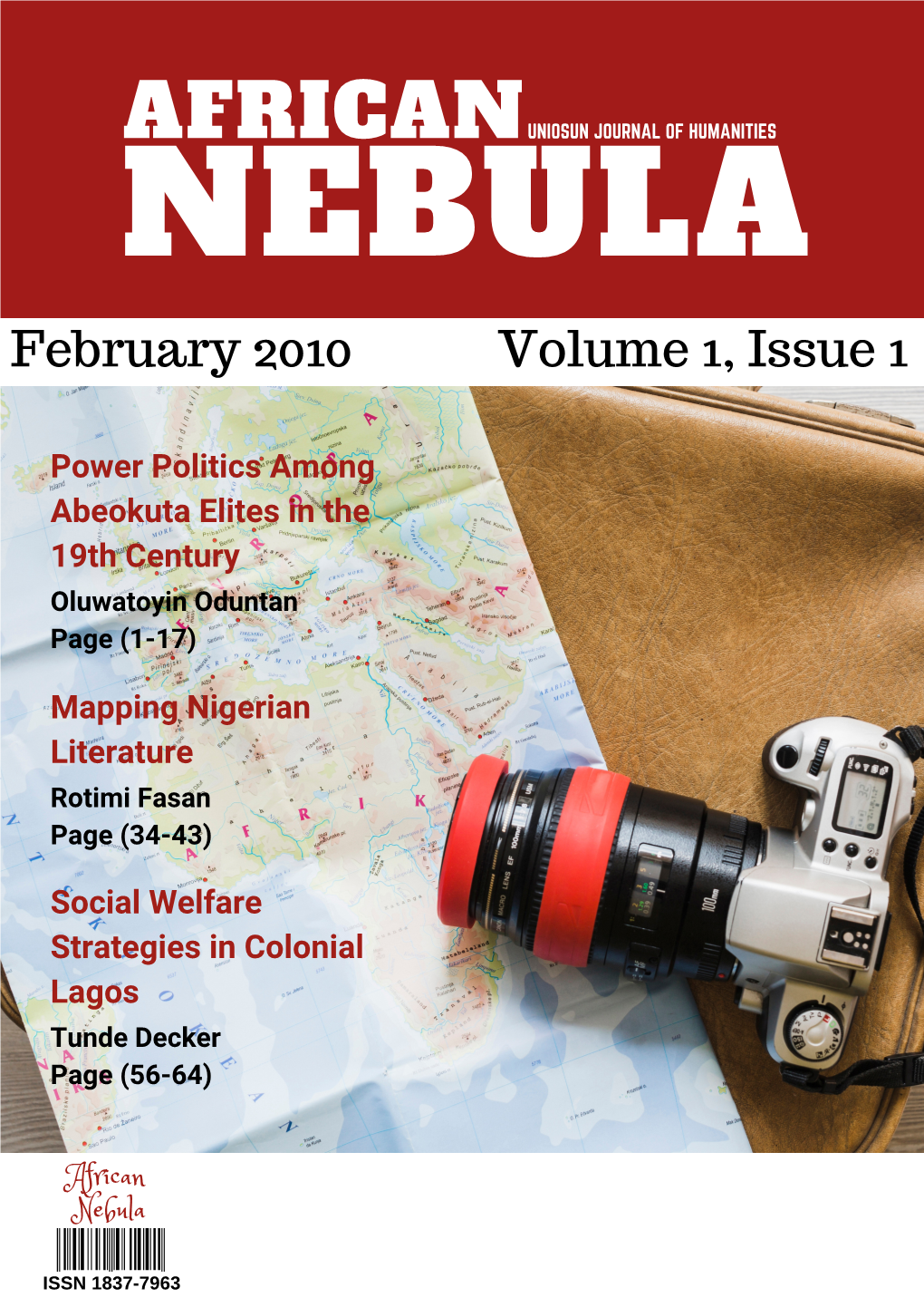 February 2010 Volume 1, Issue 1