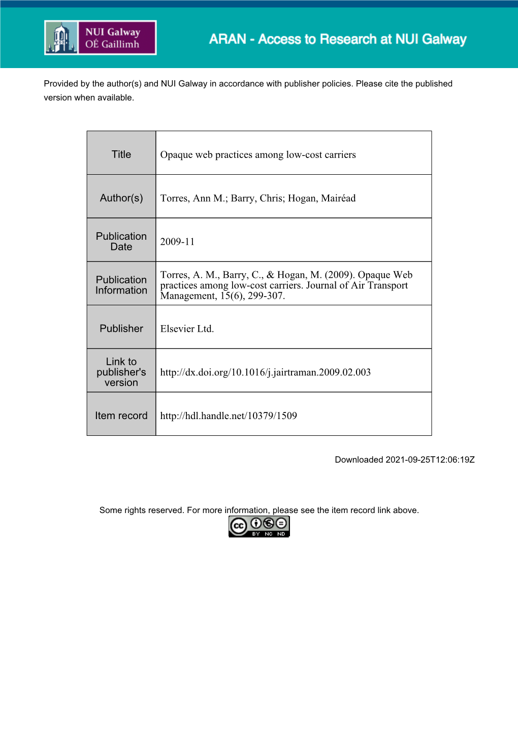 Torreset Al Lccs Post Changes