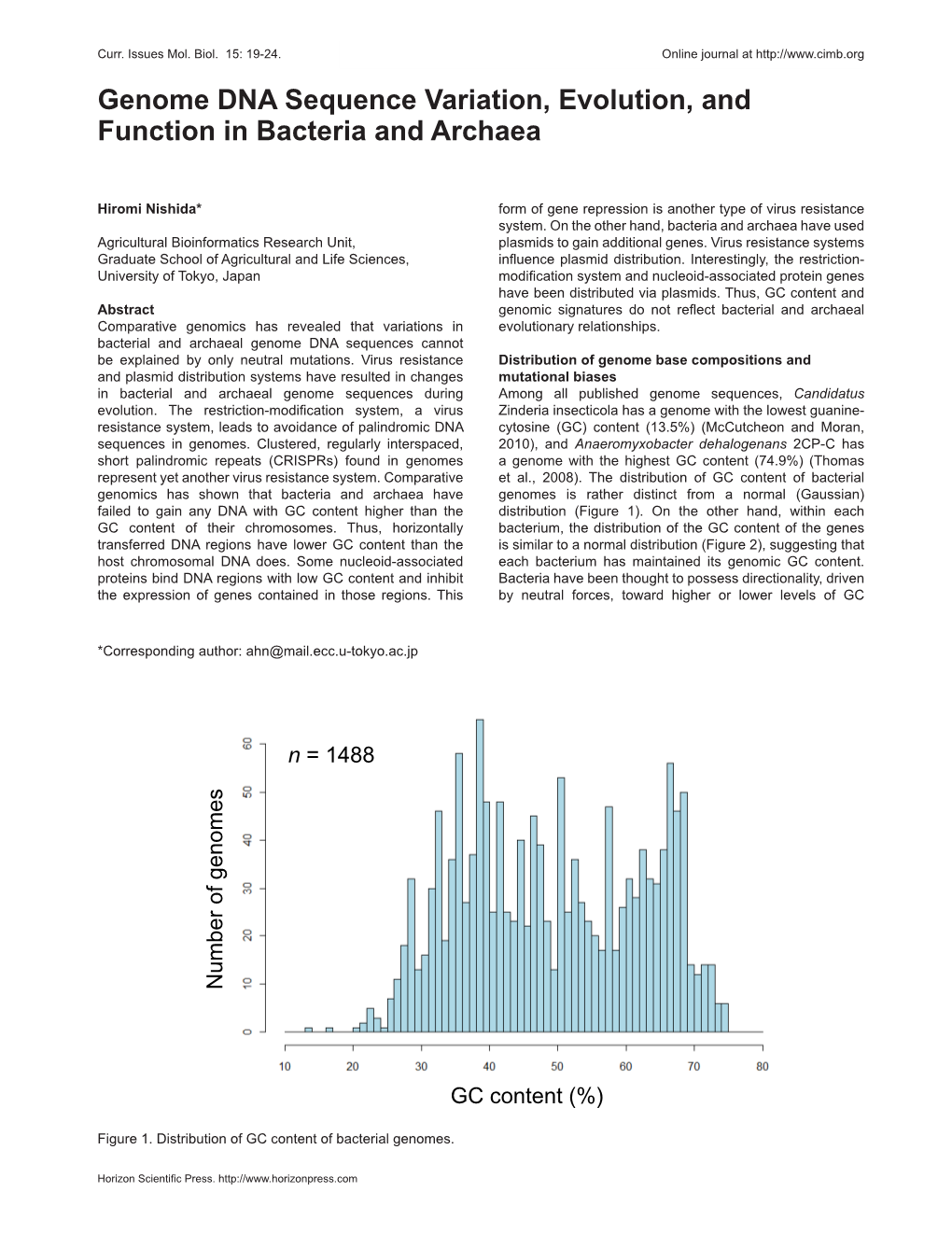 Genome DNA Sequence Variation, Evolution, and Function in Bacteria and Archaea