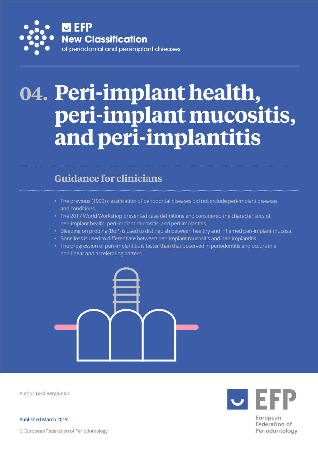 Peri-Implant Health, Peri-Implant Mucositis, and Peri-Implantitis