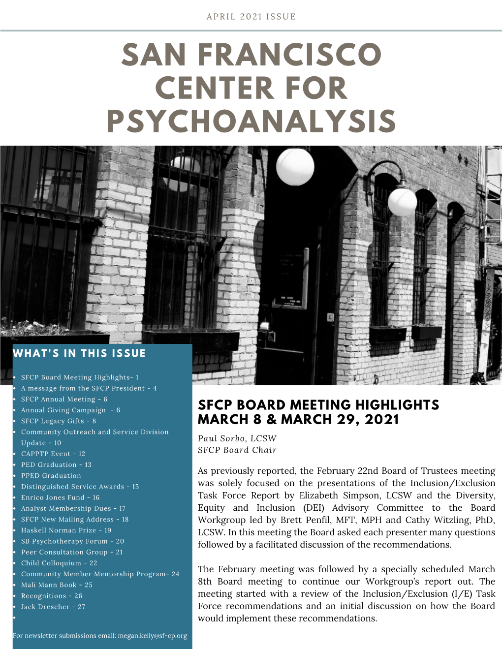 San Francisco Center for Psychoanalysis