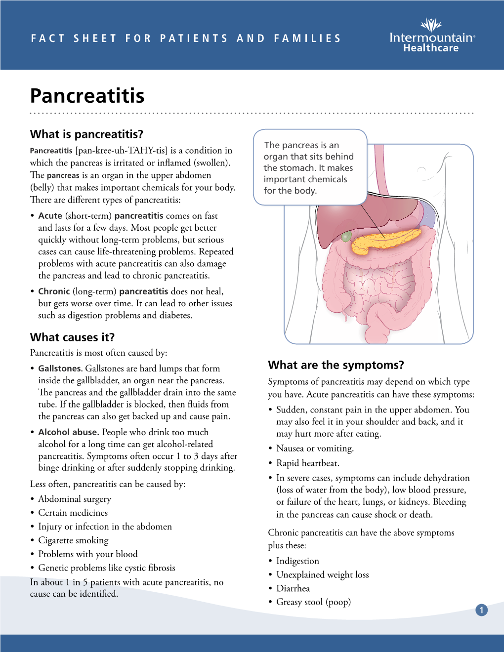 Pancreatitis