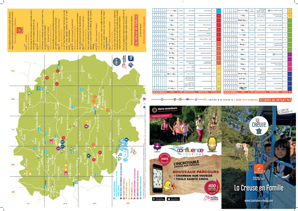 La Creuse En Famille BALADES NATURE ET EN VILLES / BALADS NATURE ANDIN CITIES