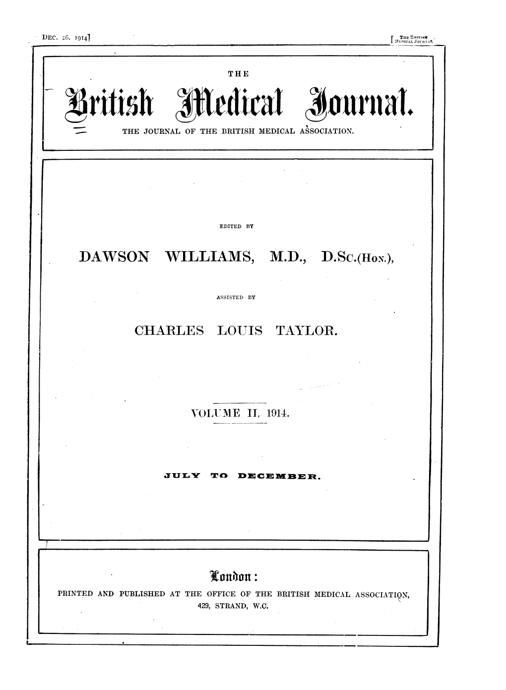 Itii1i 7*1Edkai Qurhiat. the JOURNAL of the BRITISH MEDICAL ASSOCIATION