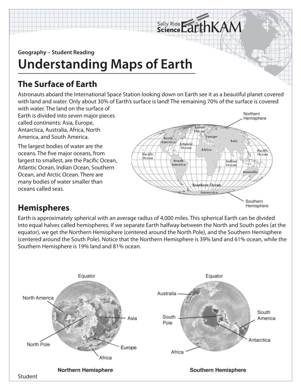 Understanding Maps of Earth