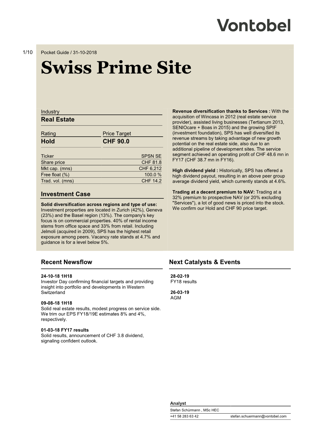 Swiss Prime Site