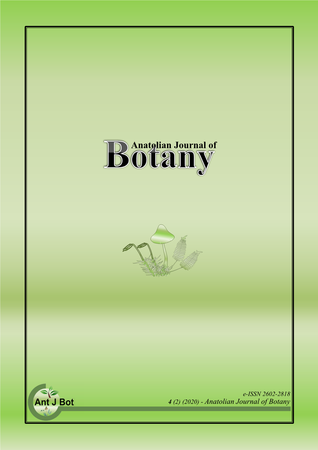 Anatolian Journal of Botany