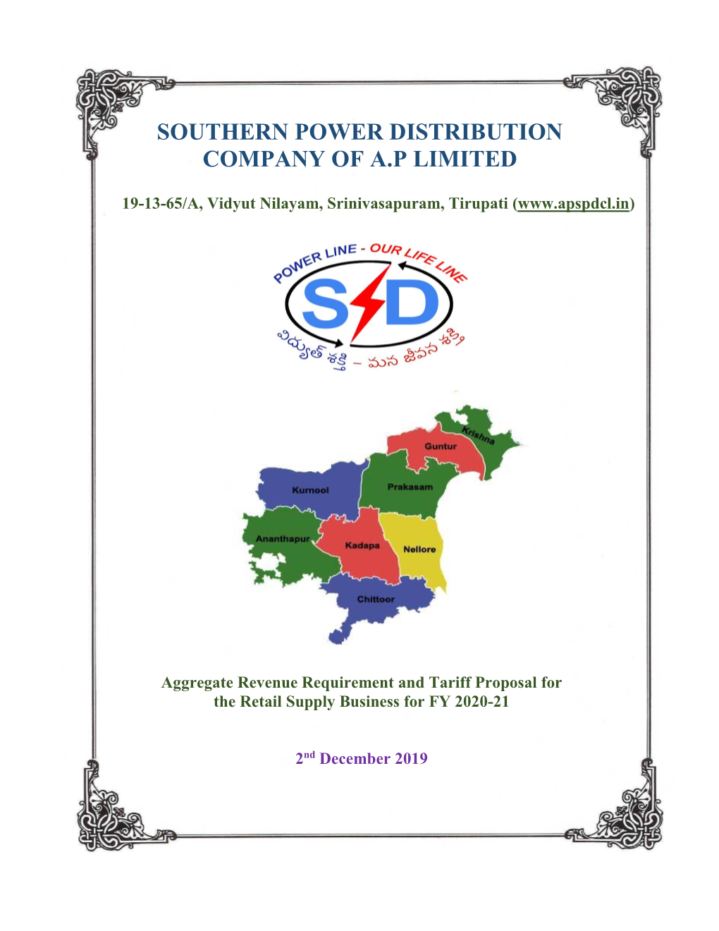 Southern Power Distribution Company of A.P Limited