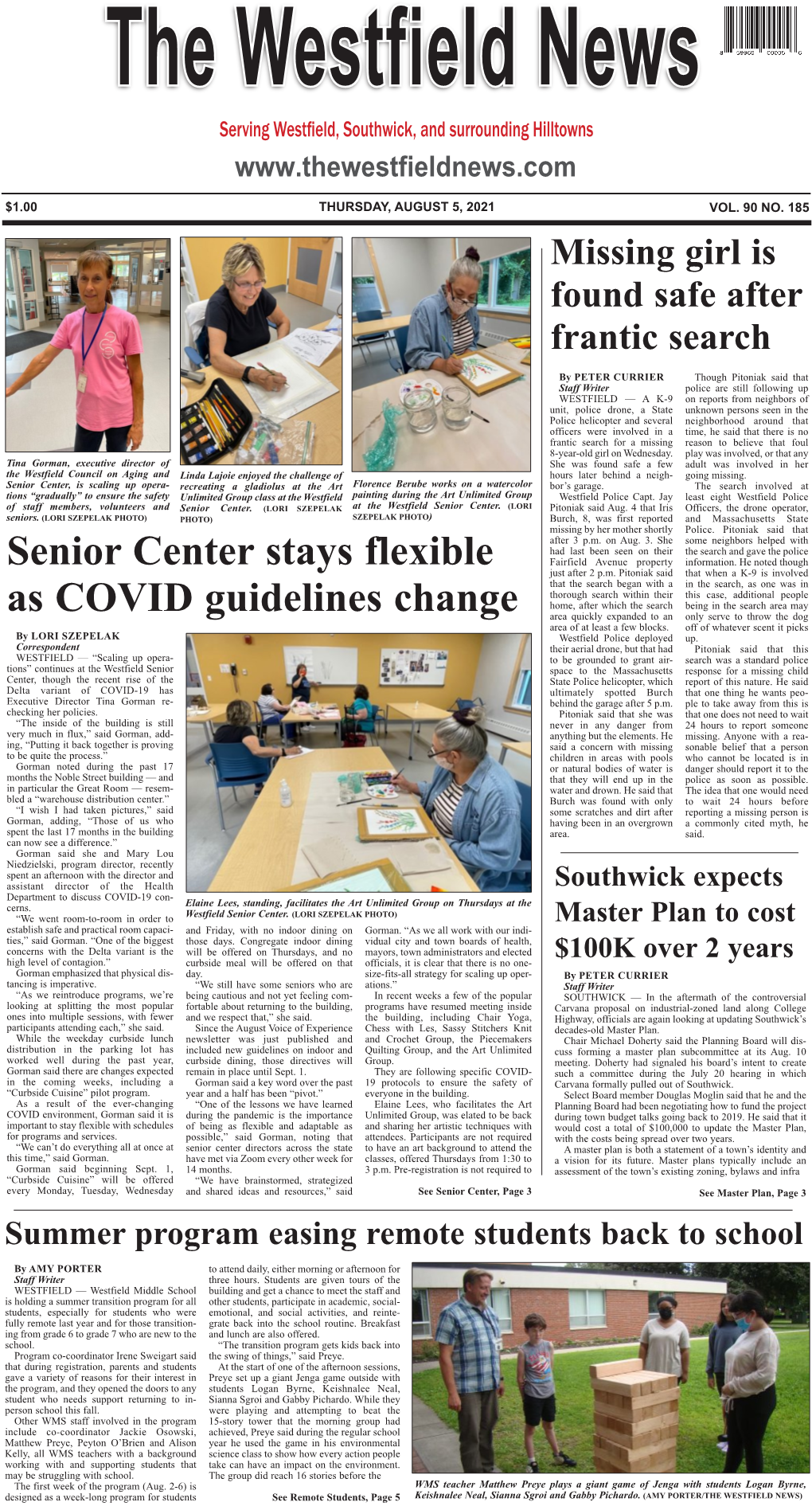 Senior Center Stays Flexible As COVID Guidelines Change