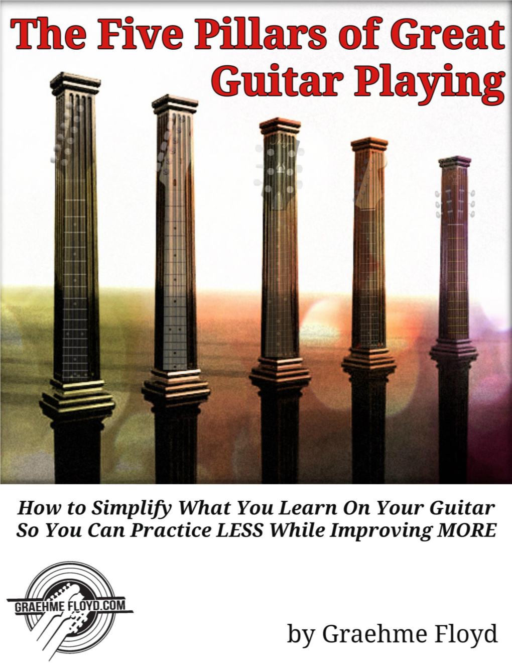 Chords Musicianship Ear Training Riffs & Licks Rudiments Scales Composition Touch Sense Solos