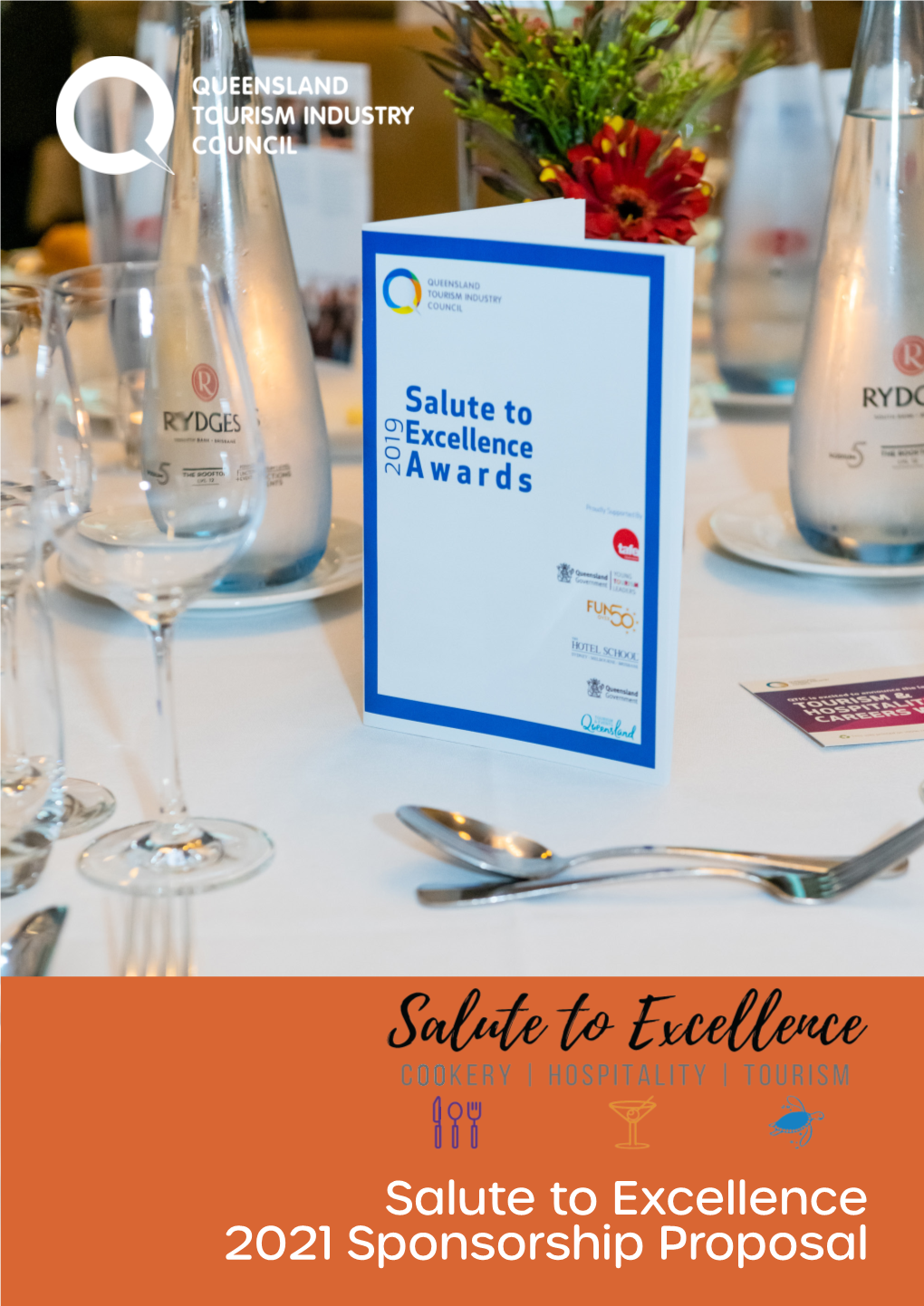 Salute to Excellence 2021 Sponsorship Proposal Queensland Tourism Industry Council (QTIC)