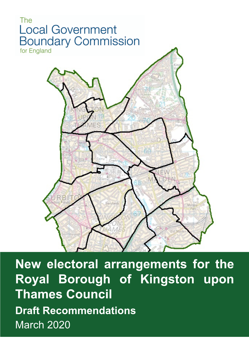 New Electoral Arrangements for the Royal Borough of Kingston Upon Thames Council