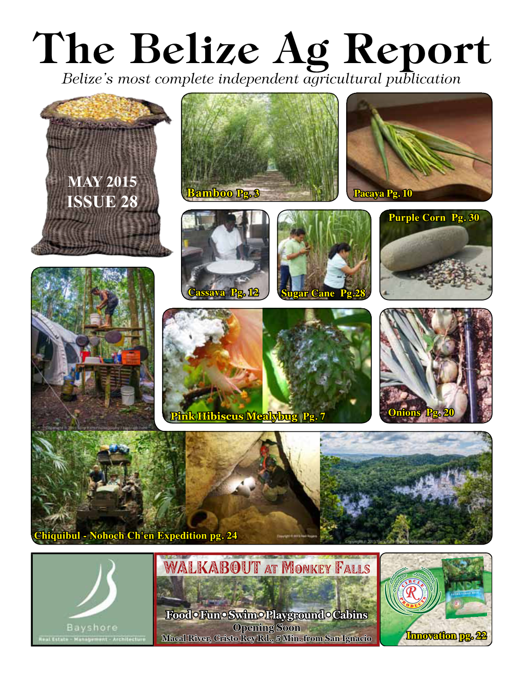 The Belize Ag Report Belize’S Most Complete Independent Agricultural Publication