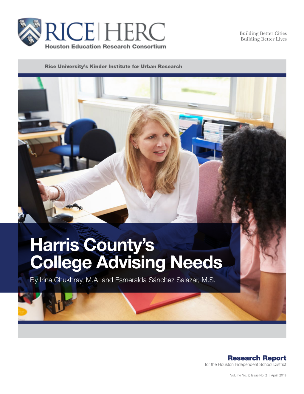 Harris County's College Advising Needs