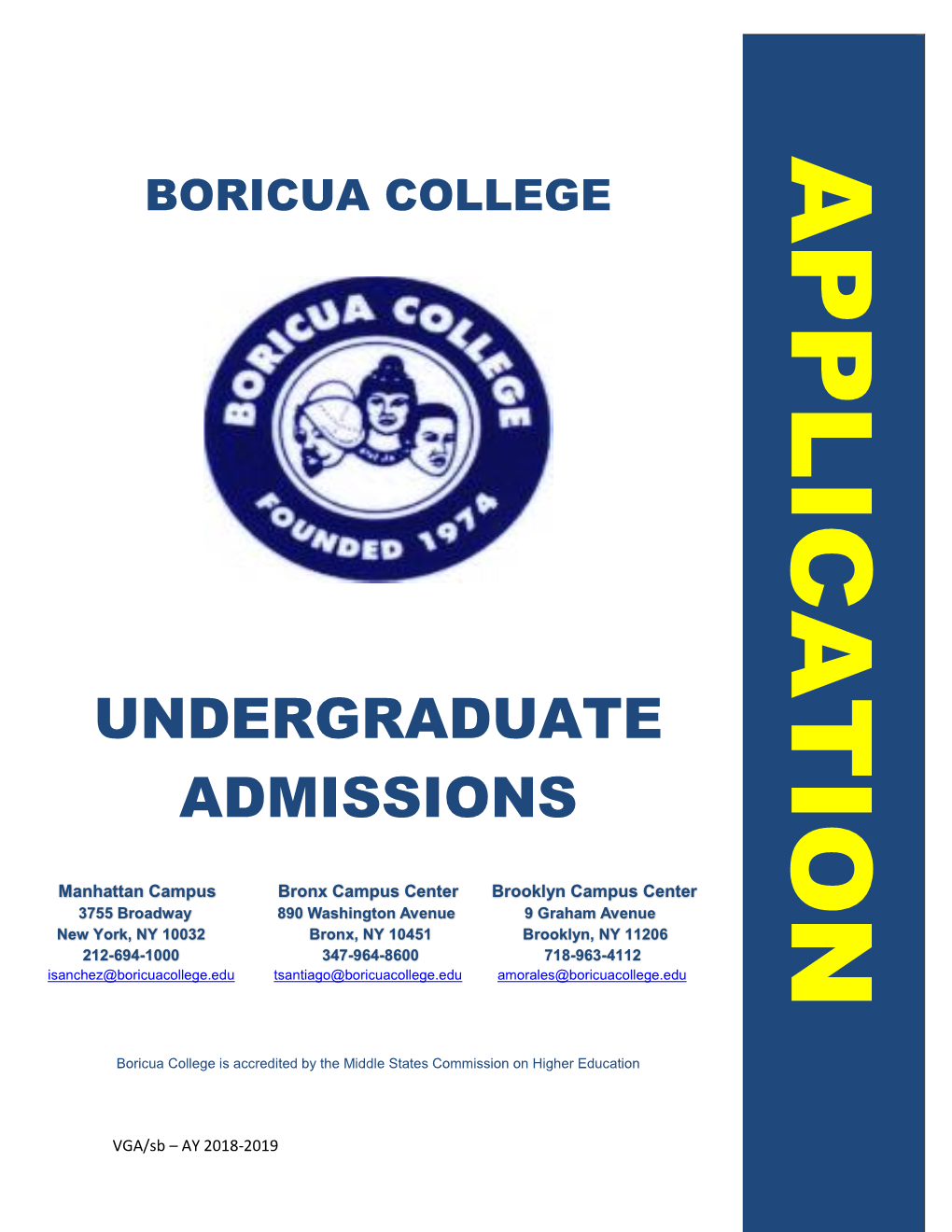 Undergraduate Admissions