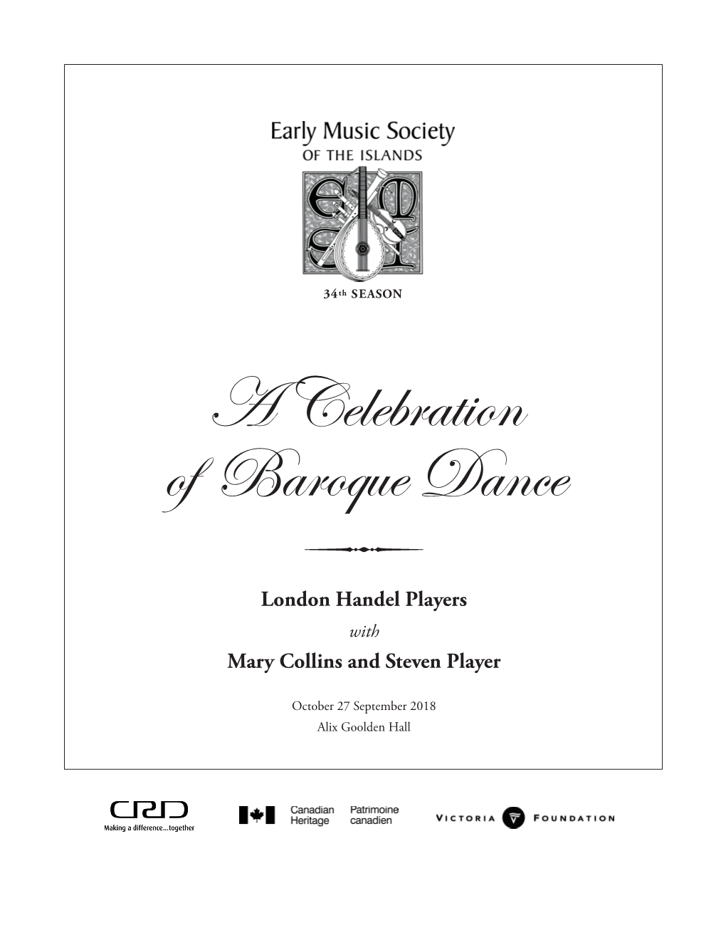 A Celebration of Baroque Dance