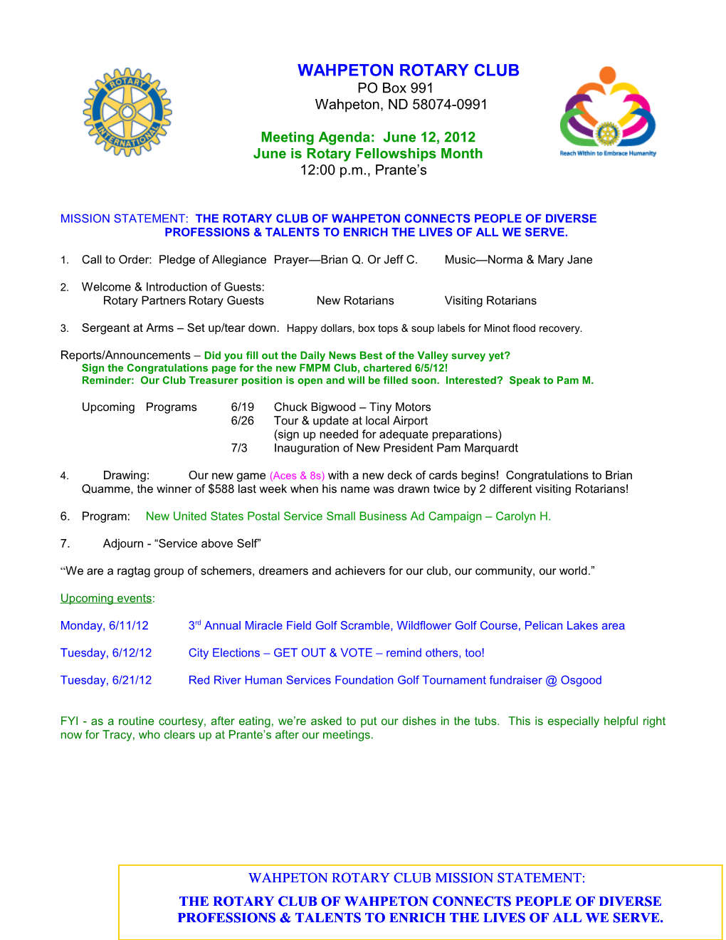 Rotary Club of Wahpeton