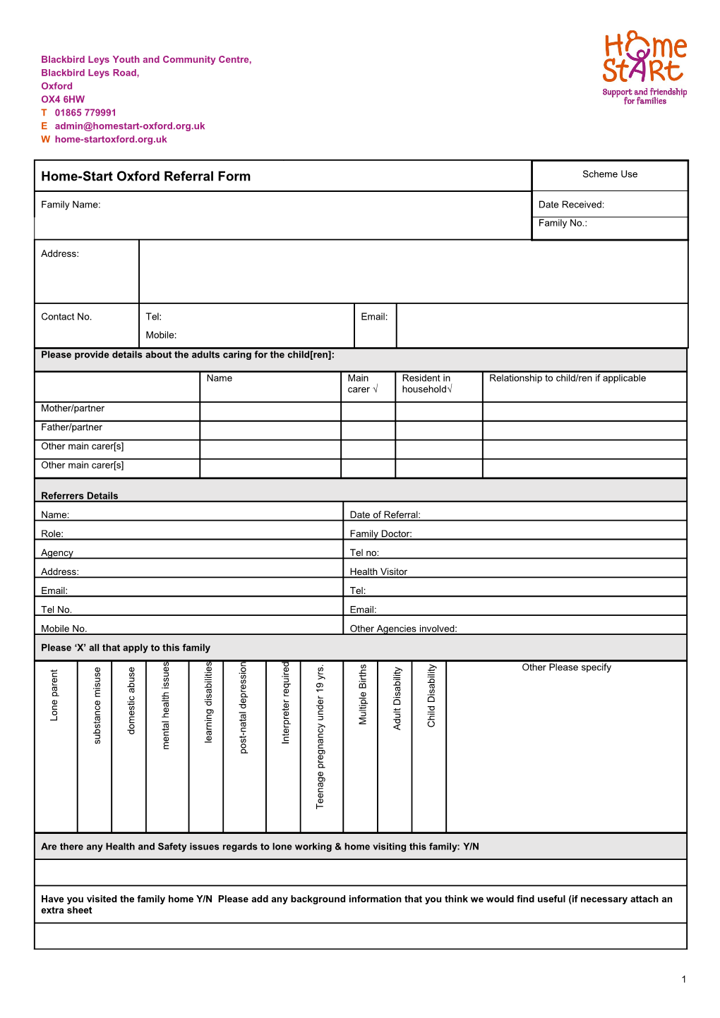 Referral Form - MESH s1