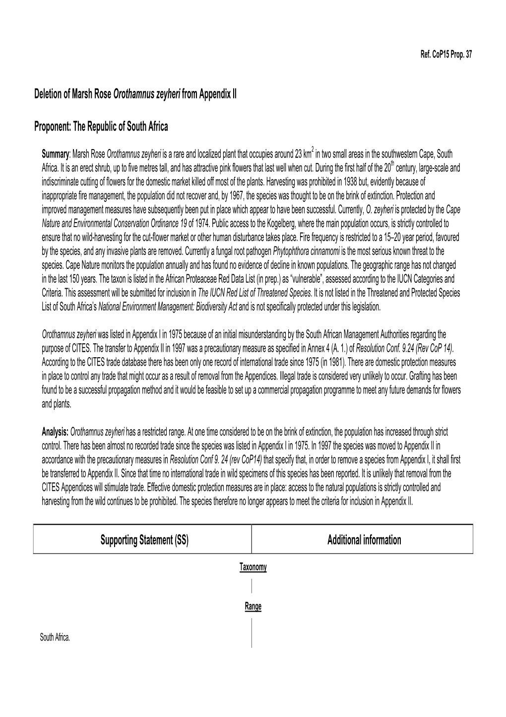 CITES Cop15 Prop.37 IUCN-TRAFFIC Analysis (PDF, 30