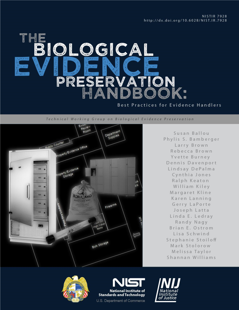 The Biological Evidence Preservation Handbook: Best Practices for Evidence Handlers