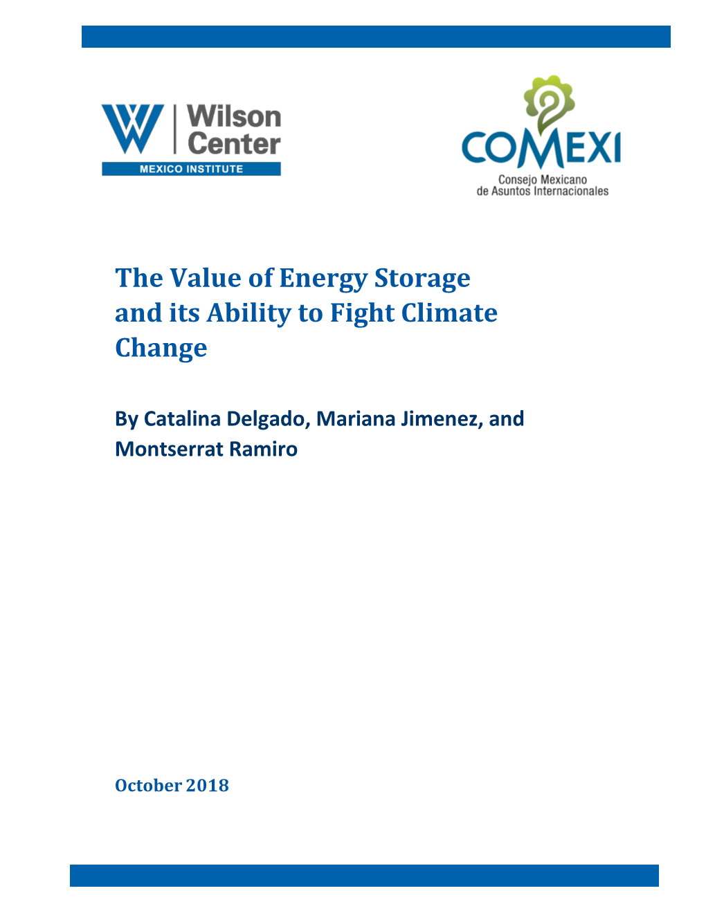 The Value of Energy Storage and Its Ability to Fight Climate Change