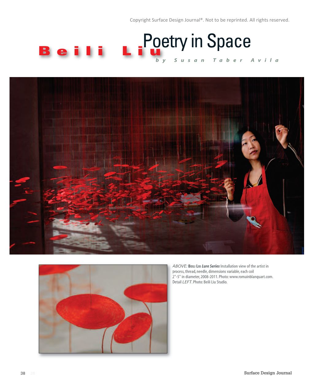 Poetry in Space B E I L I L I U by Susan Taber Avila