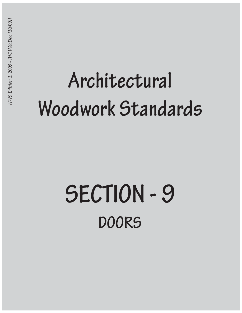 Section 9 Doors
