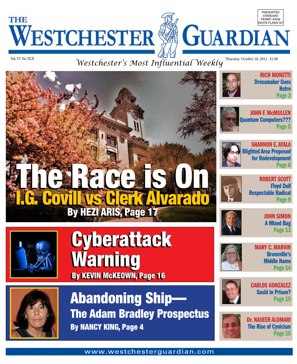 Read the Westchester Guardian