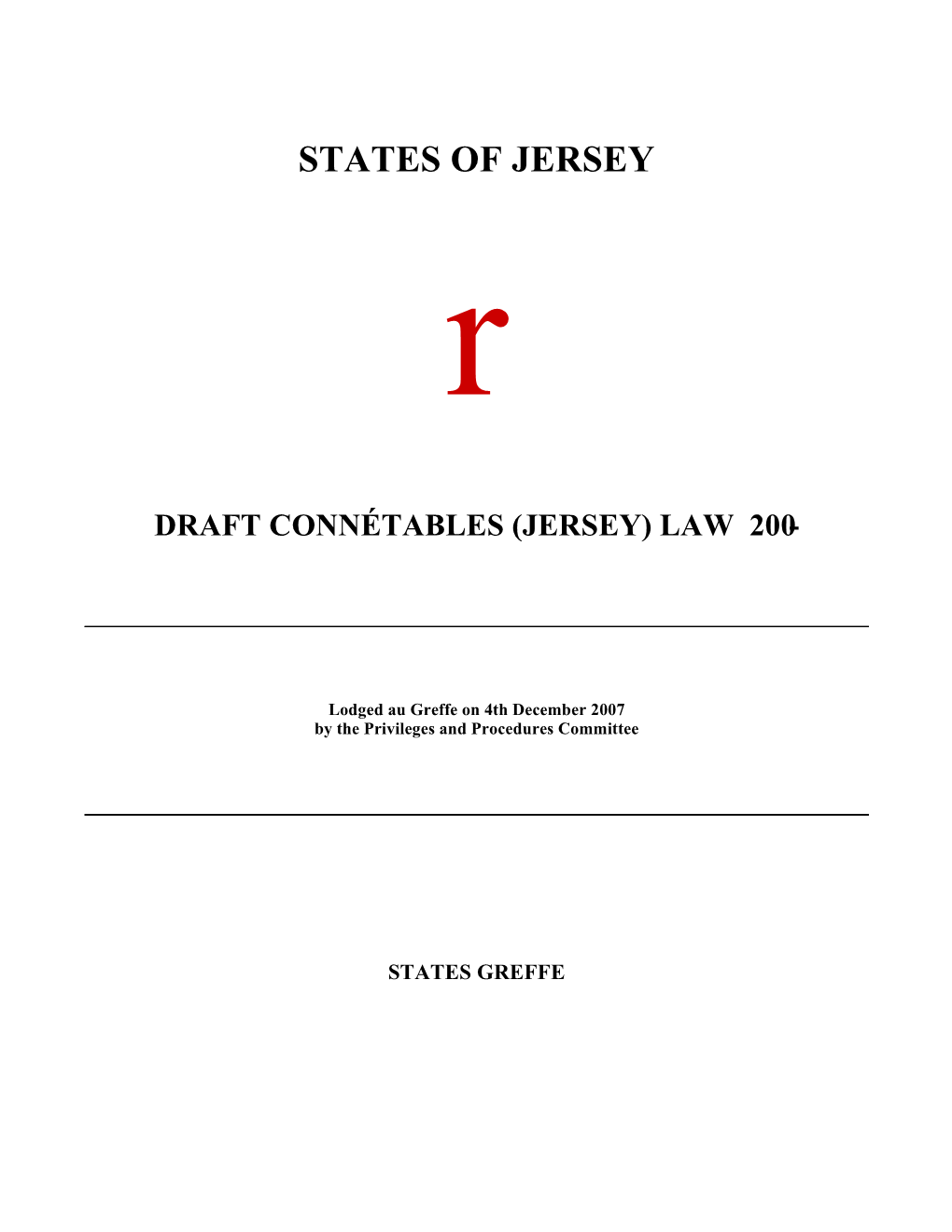 (Jersey) Law 200