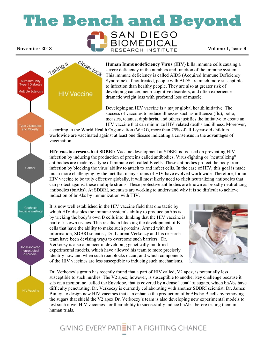 HIV Vaccine November, 2018