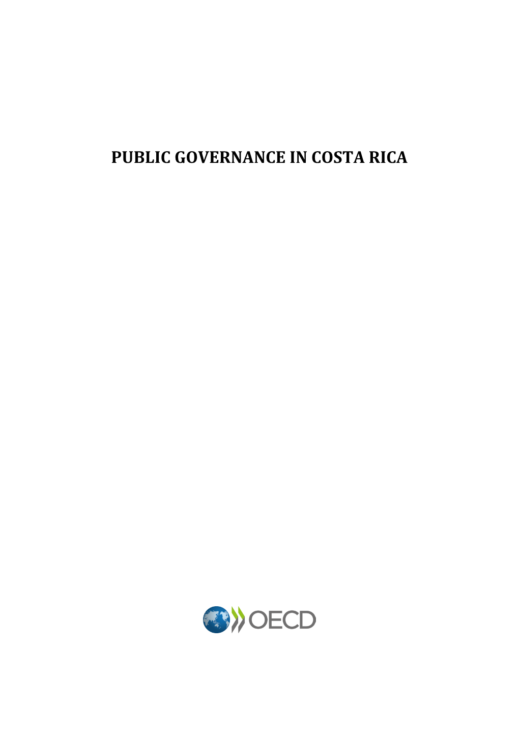 Public Governance in Costa Rica