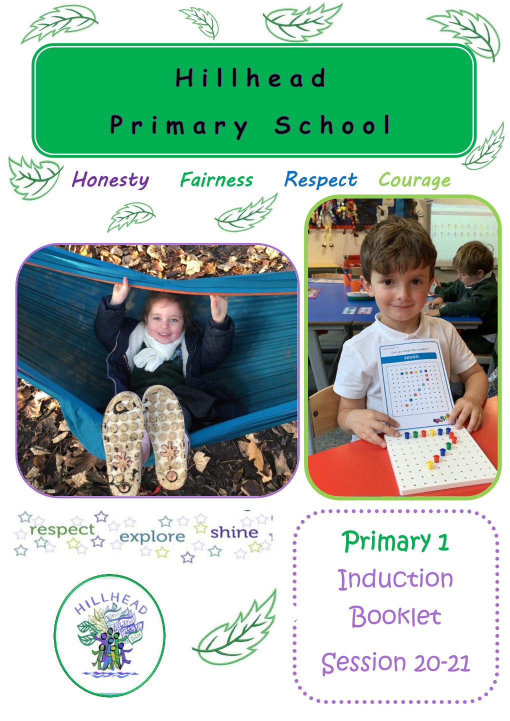 Primary 1 Induction Booklet Session 20-21