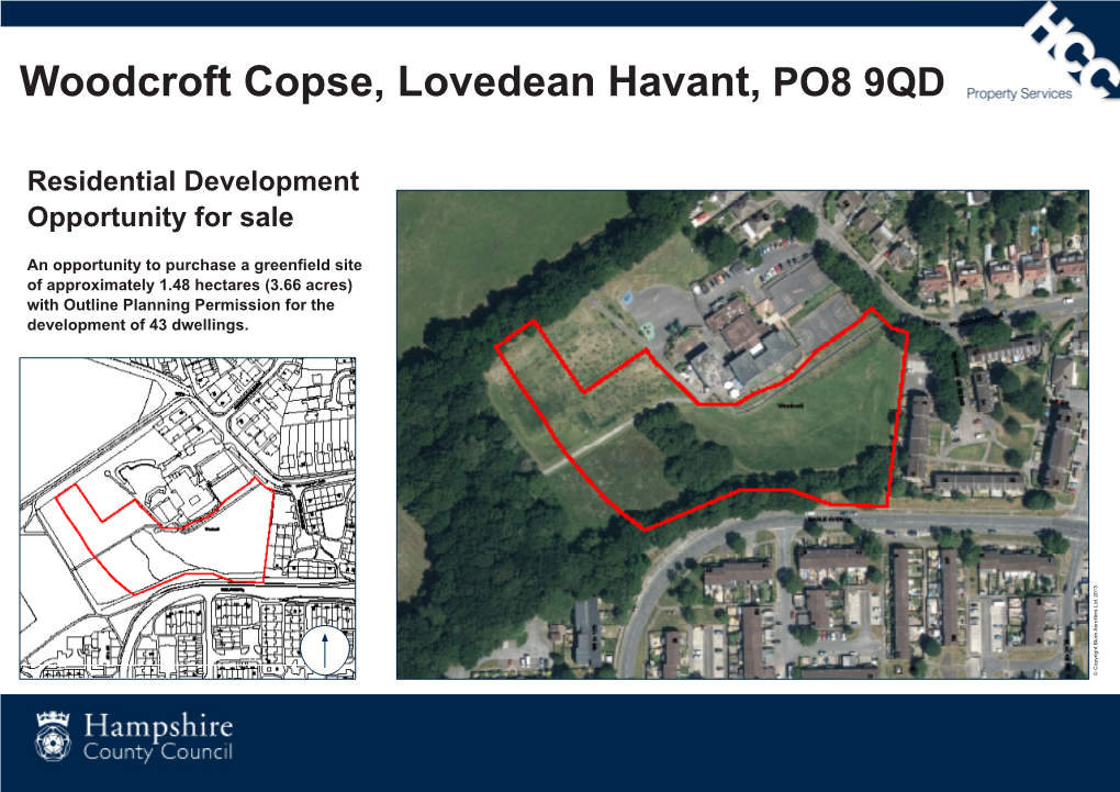 Woodcroft Copse, Lovedean Havant, PO8 9QD