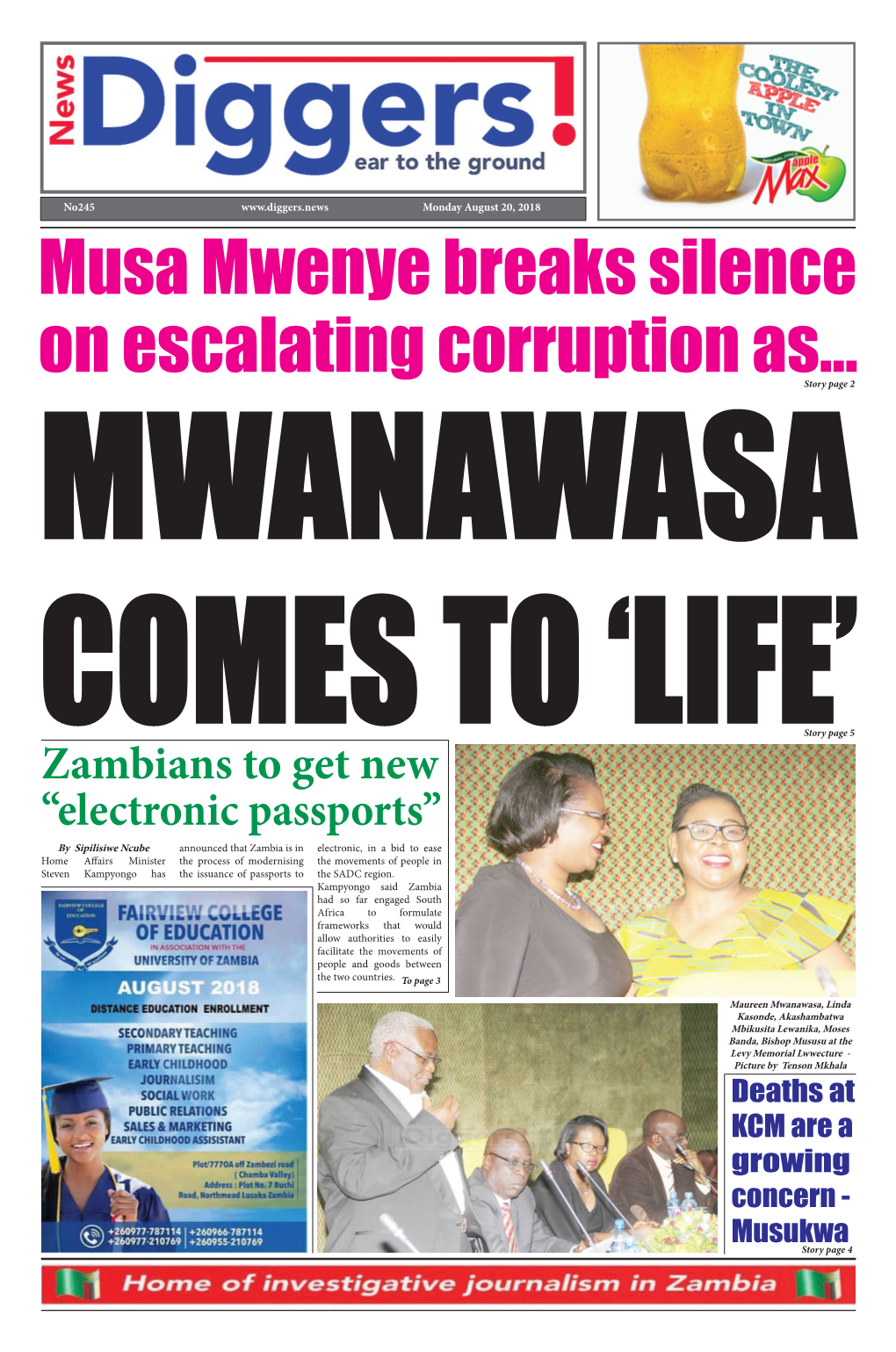 Musa Mwenye Breaks Silence on Escalating Corruption As