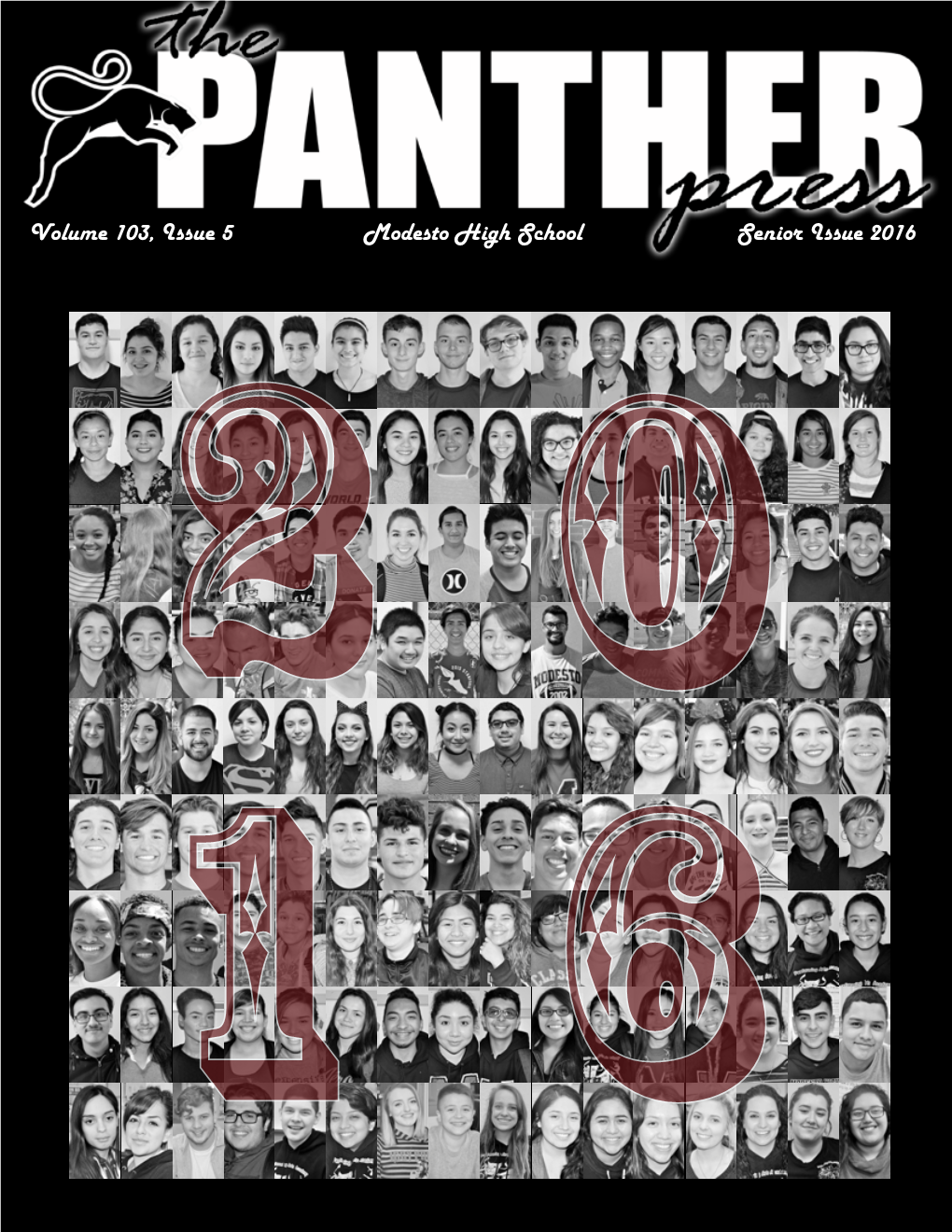 Volume 103, Issue 5 Modesto High School Senior Issue 2016