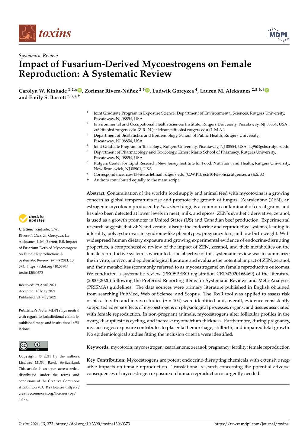 A Systematic Review