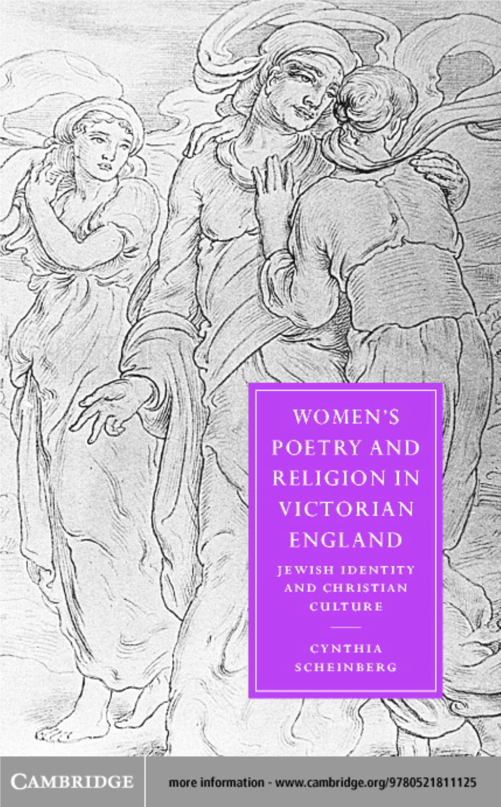 WOMEN's POETRY and RELIGION in VICTORIAN ENGLAND: Jewish