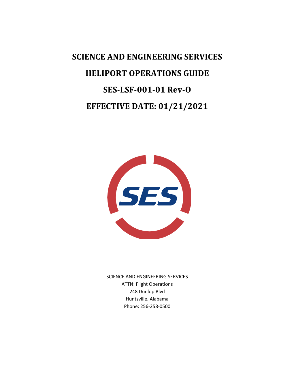 SES HELIPORT OPERATIONS GUIDE-Rev-O