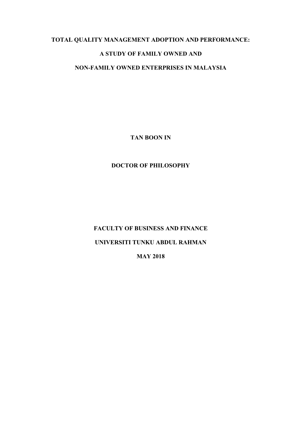 Final Thesis