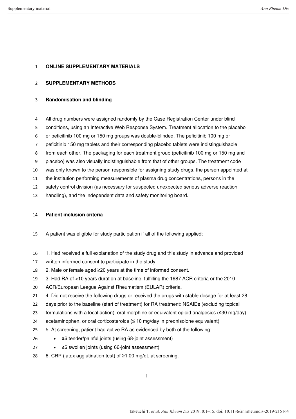 Online Supplementary Materials 1 Supplementary