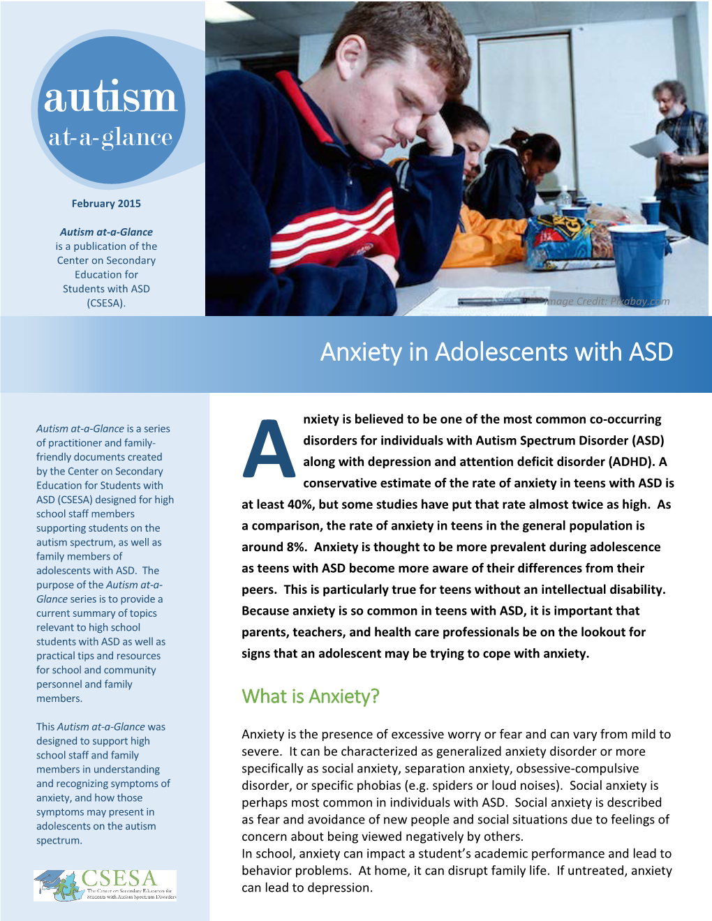 Anxiety in Adolescents with ASD.Pdf