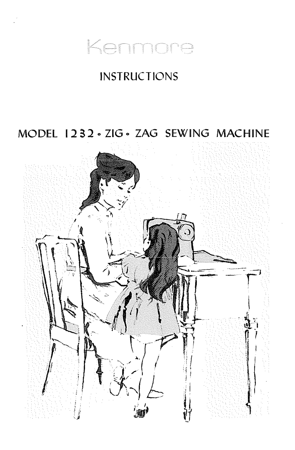 INSTRUCTIONS MODEL 1232Ozigo ZAG SEWING MACHINE