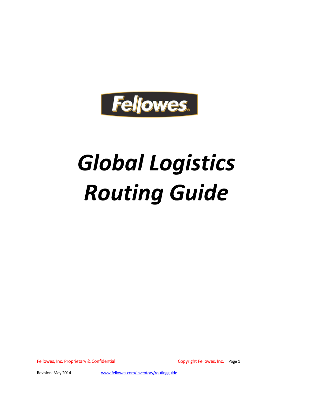 Global Logistics Routing Guide