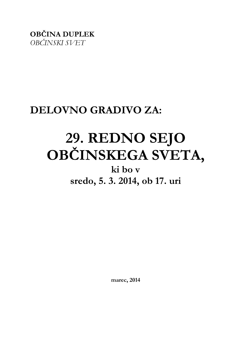 Občina Duplek Občinski Svet Točka 7 Seznanitev Z Letnim Poročilom O