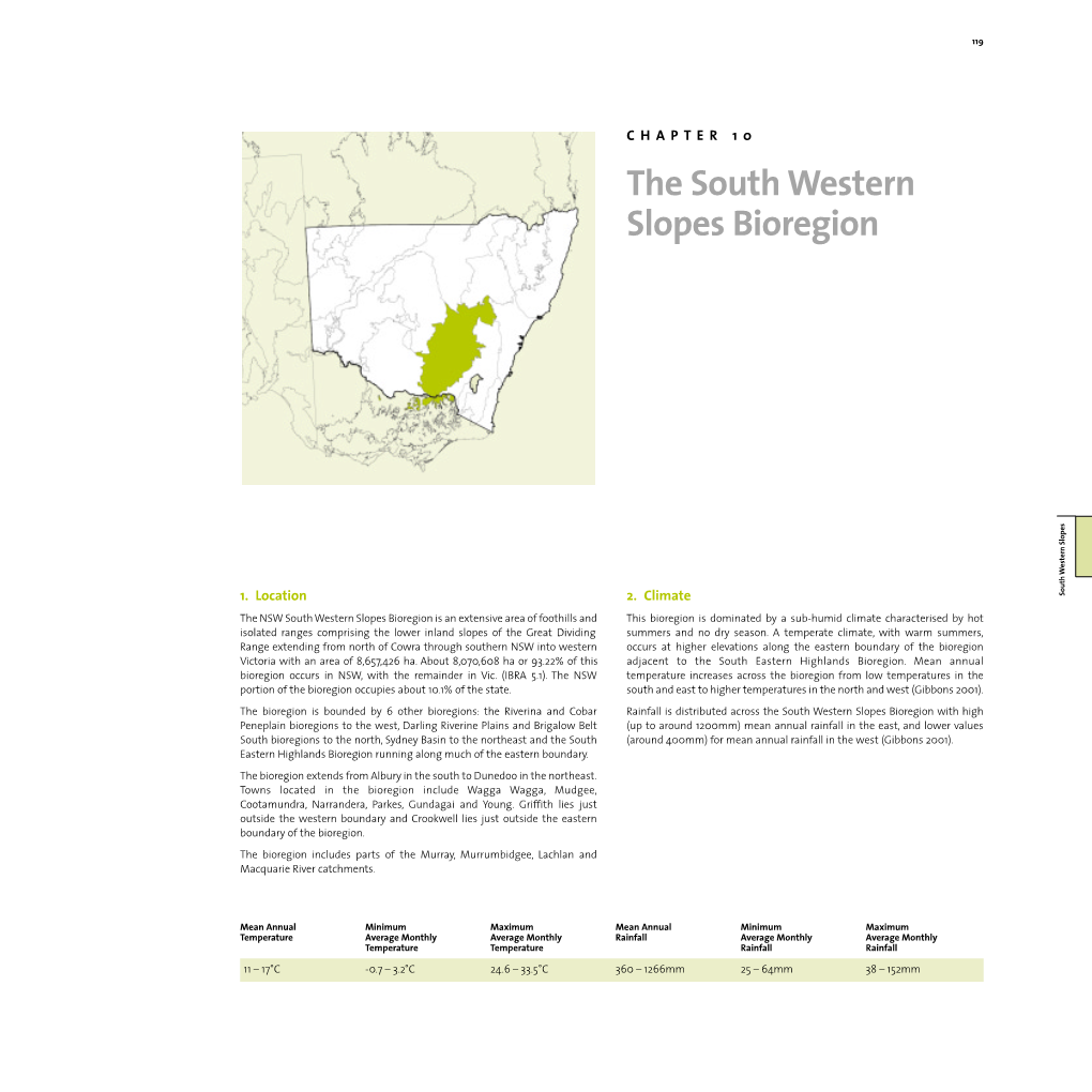 Bioregions of New South Wales – Their Biodiversity, Conservation and History