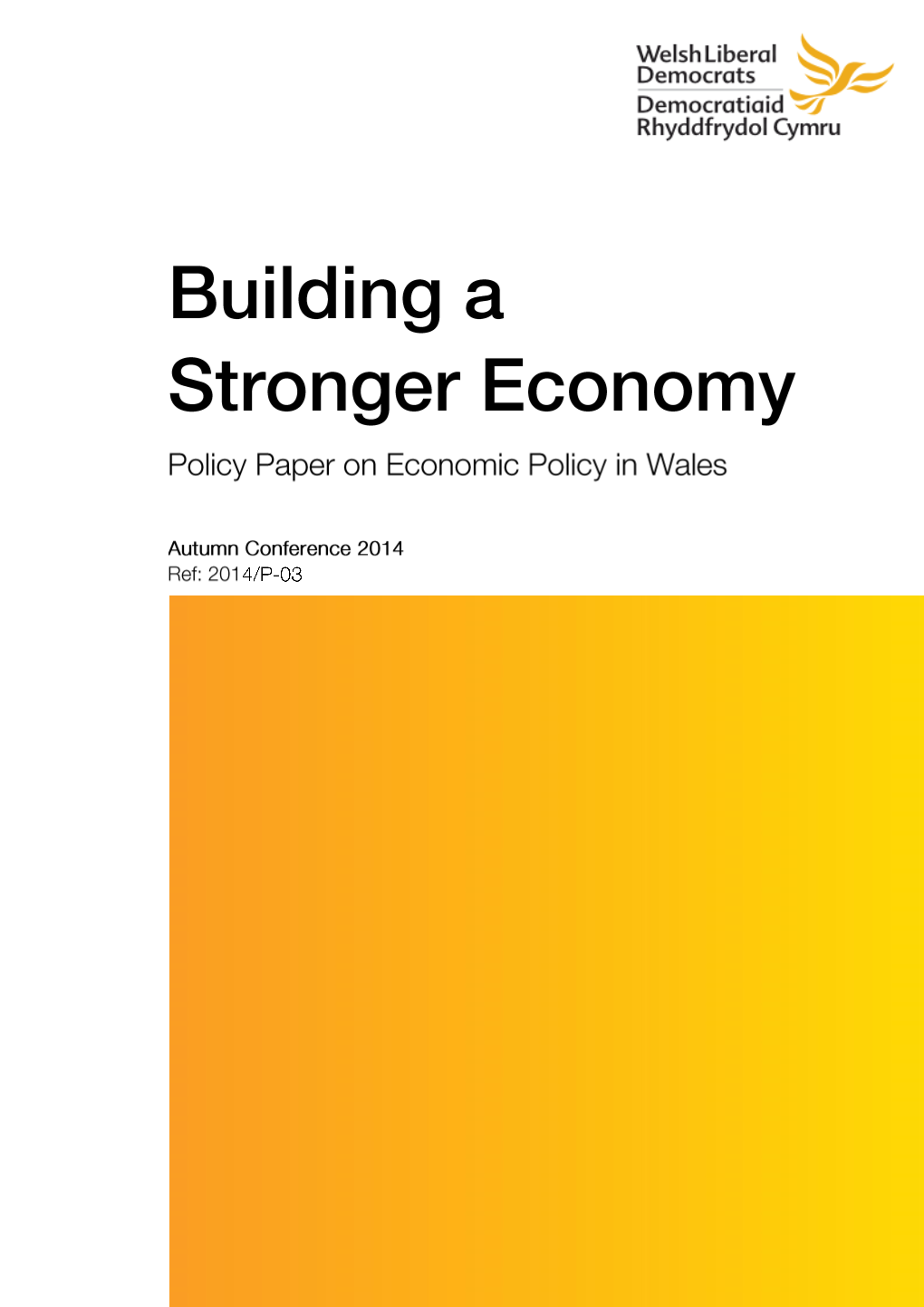 Building a Stronger Economy