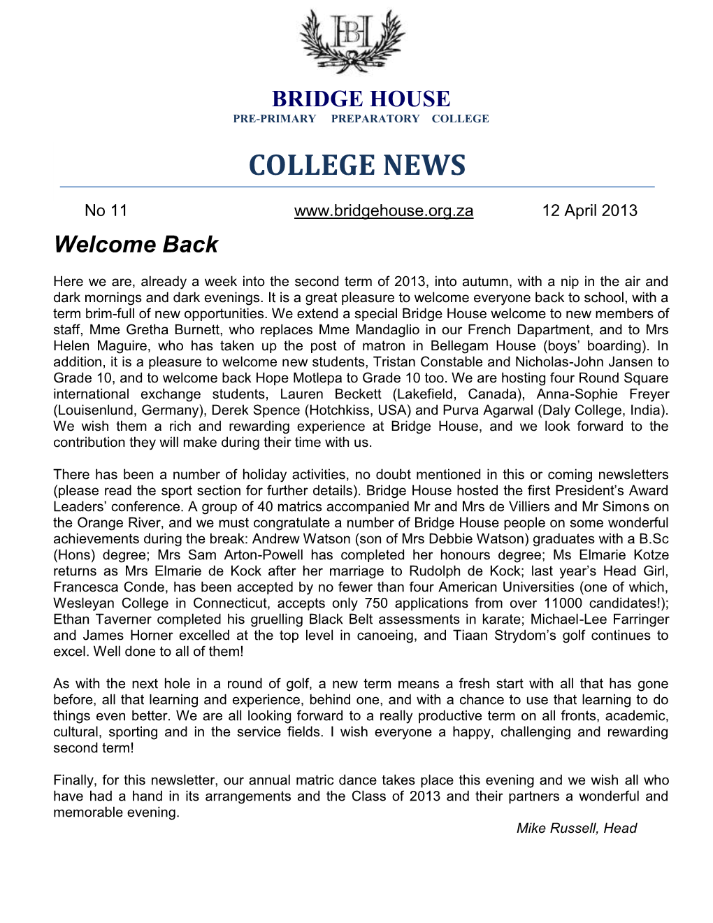 College News