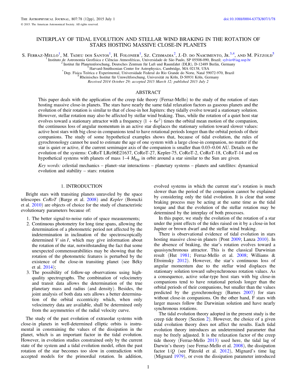 Interplay of Tidal Evolution and Stellar Wind Braking in the Rotation of Stars Hosting Massive Close-In Planets S