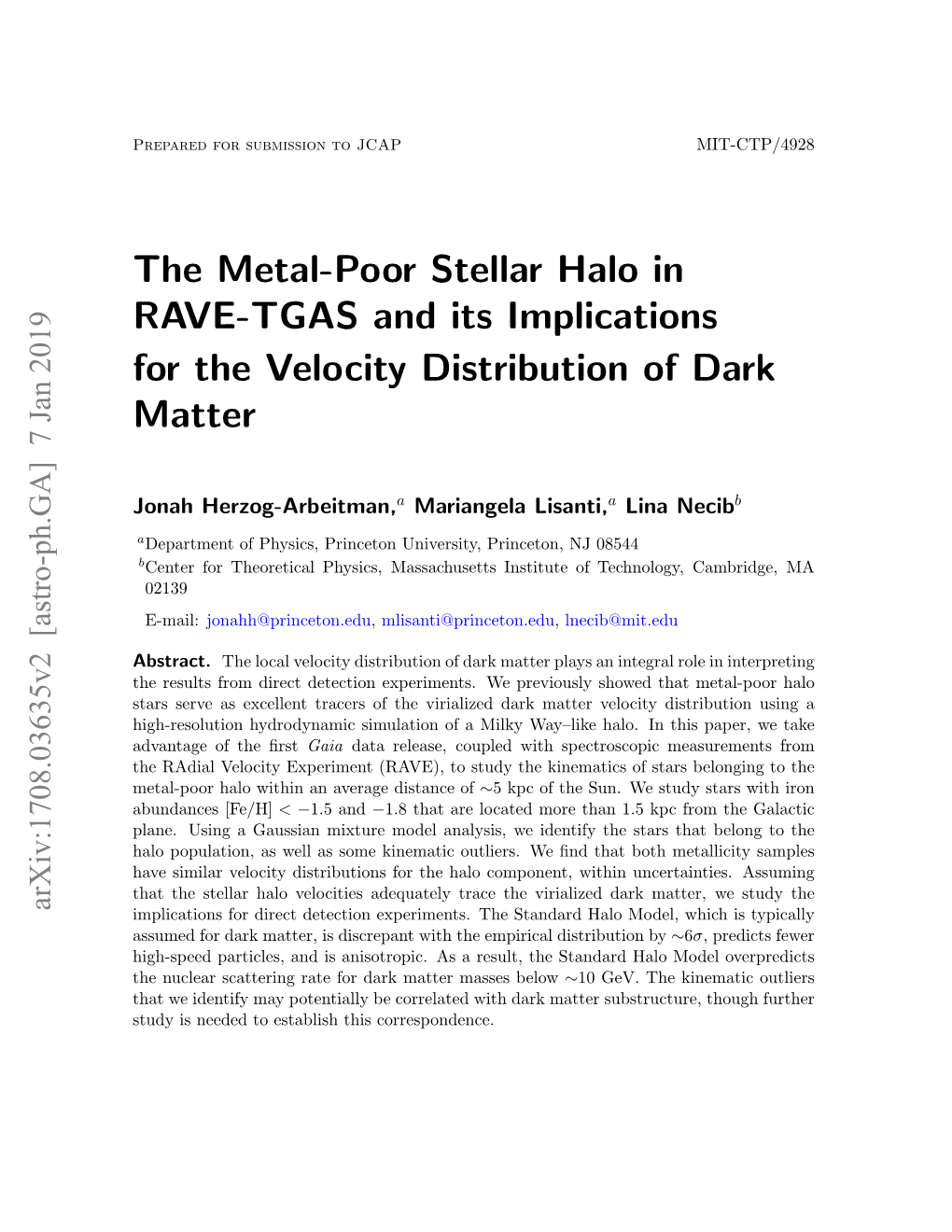 The Metal-Poor Stellar Halo in RAVE-TGAS and Its Implications for the Velocity Distribution of Dark Matter